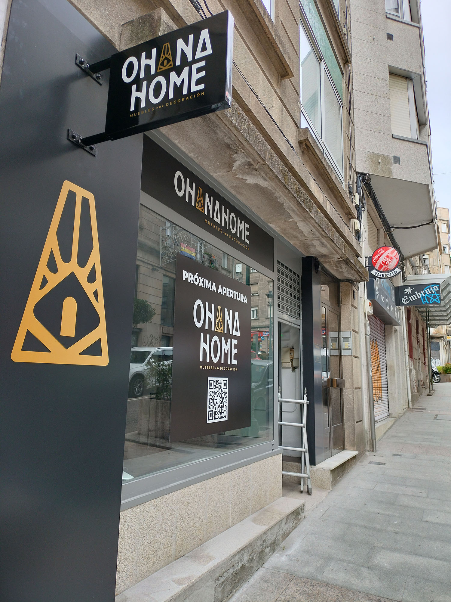 Banderola y rótulo personalizado